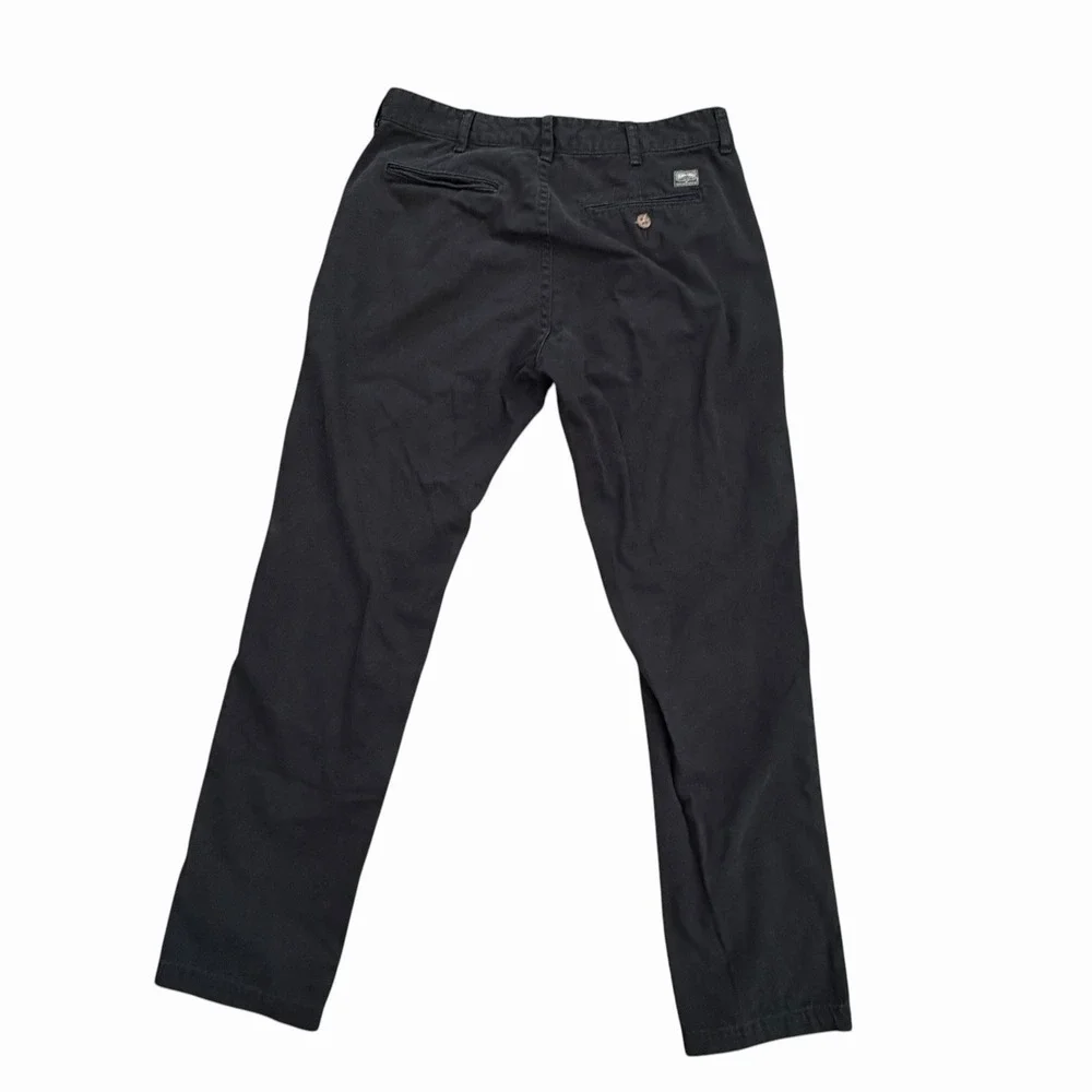DENIM & SUPPLY Ralph Lauren Vintage Chino Pants Mens Black 30x30 Khaki Casual